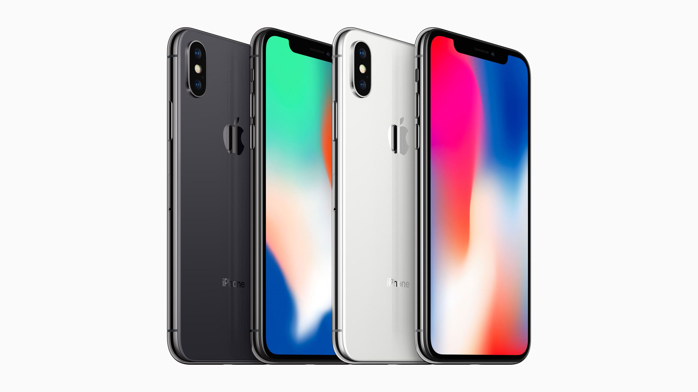 Iphone X Gray, Iphone X Silver