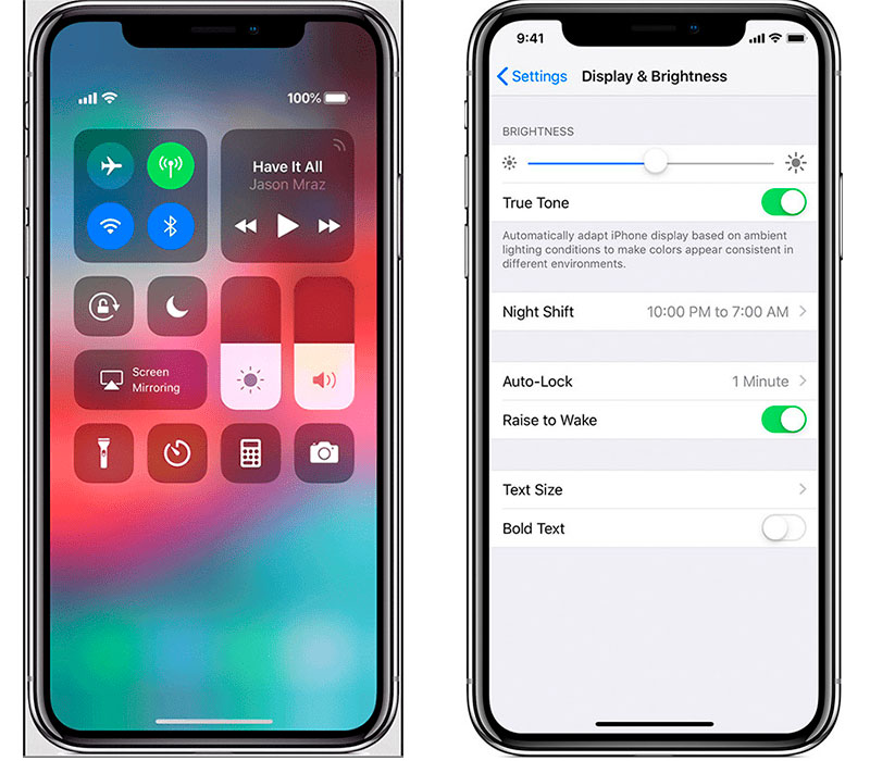 true tone trên iphone x
