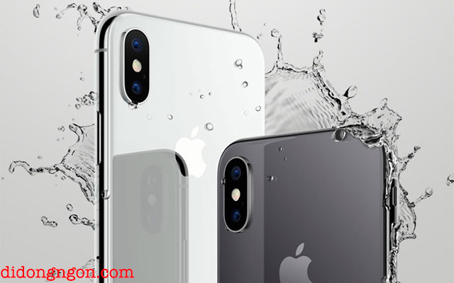 Khả năng chống nước trên iPhone X